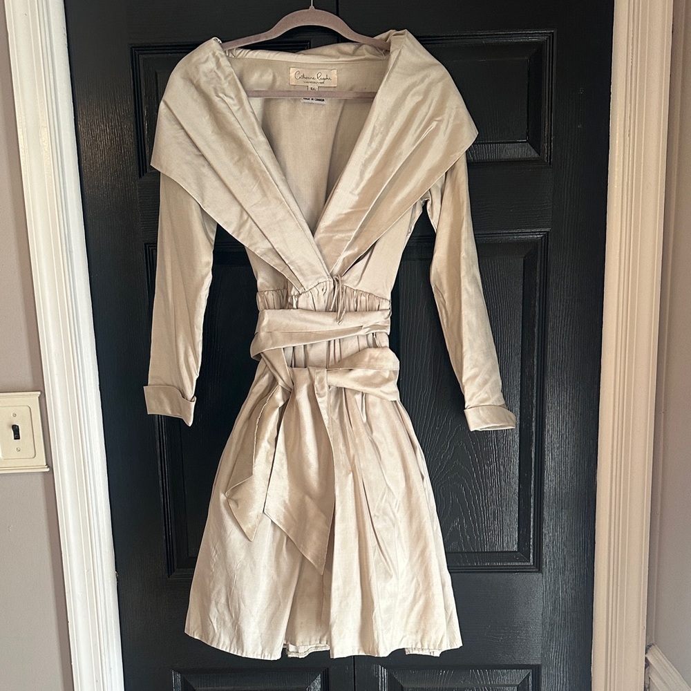 Catherine Regehr Vancouver Silk Wrap Dress!